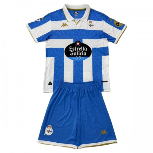 Maillot de Supporter Deportivo de La Coruna Domicile 2025-26 Pour Enfant Maillot de Supporter Deportivo de La Coruna Domicile 2025-26 Pour Enfant